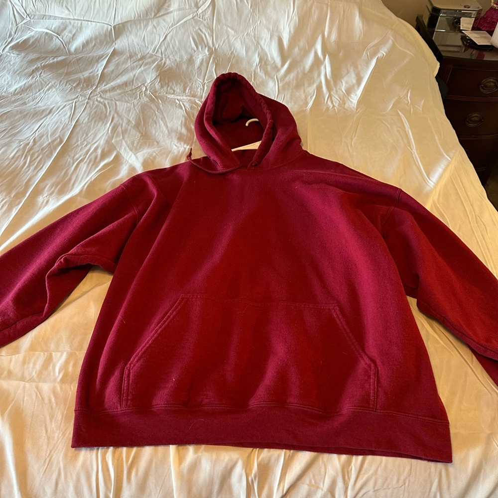 Gildan Maroon Heavy Blend Hoodie